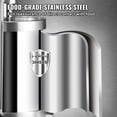 thumbnail image 3 of KFFKFF Sausage Filler, 2.5LBS/1.5L Volume, 304 Grade Stainless Steel Vertical Sausage Maker, Sausage Injector with Trio of Filling Tubes, Stable Base and Hand Operated Crank for Domestic or Business, 3 of 9