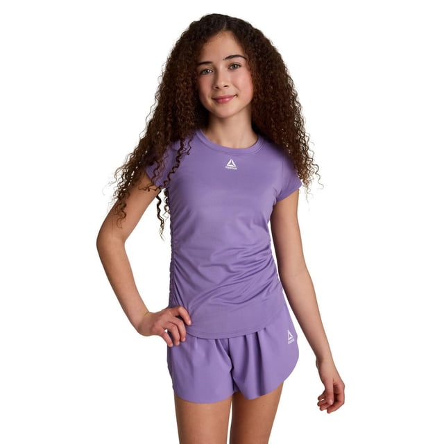 Reebok Girls’ Balance Ruched Top