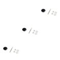 thumbnail image 2 of Ruiboury Lightweight Hood Lock For Car Modification Security Sleek Affordable black DP16-32 3Set, 2 of 6