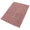 thumbnail image 4 of ECARPETGALLERY 5'2" x 7'2" Contemporary Collage Handmade Area Rug for Living Room, Dining Room and Bedroom in Red, 4 of 9