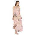 thumbnail image 2 of Inkmeso Robe d'Été Aguichant Imprimée pour Femmes à Bretelles Spaghetti, Robe Maxi Décontractée de Plage et de Villégiature, 2 of 7