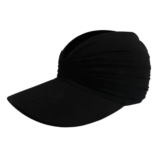 TOPTIE Womens Sun Visor Hat, Wide Brim Quick-Dry Cap for Sports Golf