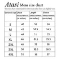 thumbnail image 5 of Atasi Kurta Décontractée Imprimée à Col Chinois Chemise Ethnique Kurta Courte pour Homme Tunique, 5 of 5