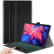 Case with Trackpad Keyboard for Lenovo Idea Tab Pro 12.7 2025 / Lenovo Xiaoxin Pad Pro 12.7 Inch 2025 TB375FC TB373FU with Trackpad 7 Color Backlits