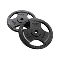 thumbnail image 1 of Mega Fitness 25 lb 1 Inch Standard Steel Weight Plate Barbell Training, 1 of 5
