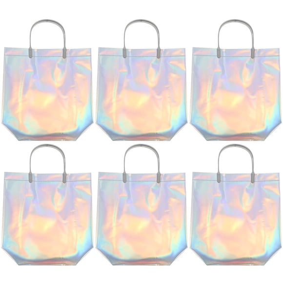 6pcs Tote Books Thickened Gift Pouches Gift Bags Shopping Bags Storage Bags