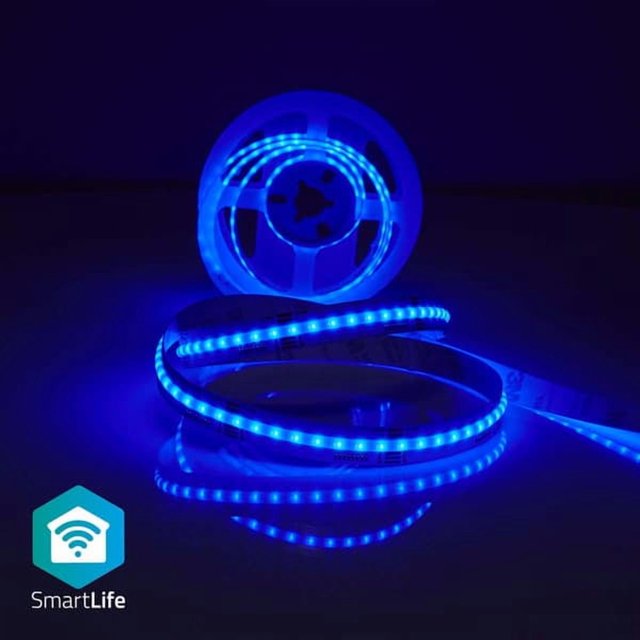 TS-Nedis SmartLife LED strip - Wi-Fi, 2m, RGB/warm white/cool white