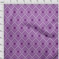 thumbnail image 3 of oneOone Cotton Flex Fabric Diamond Geometric Decor Fabric Printed BTY 40 Inches Wide, 3 of 4
