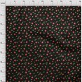 thumbnail image 3 of oneOone Silk Tabby Fabric Leaves & Fabric Prints by Yard 42 Inch Wide, 3 of 4