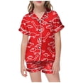thumbnail image 2 of WEAIXIMIUNG Kid DIY Hand Painted Homewear Set Colouring Pajama Sets For And Girl Can Play With And Wea 160, 2 of 5