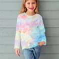 thumbnail image 2 of WRKEKC Chemises à Manches Longues pour Filles, T-Shirts à Manches Longues pour Filles, Chemises à Manches Longues à Imprimés pour Filles Jolis Chandails Ras du Cou Blouses Habillées Décontractées Vêtements, 2 of 5