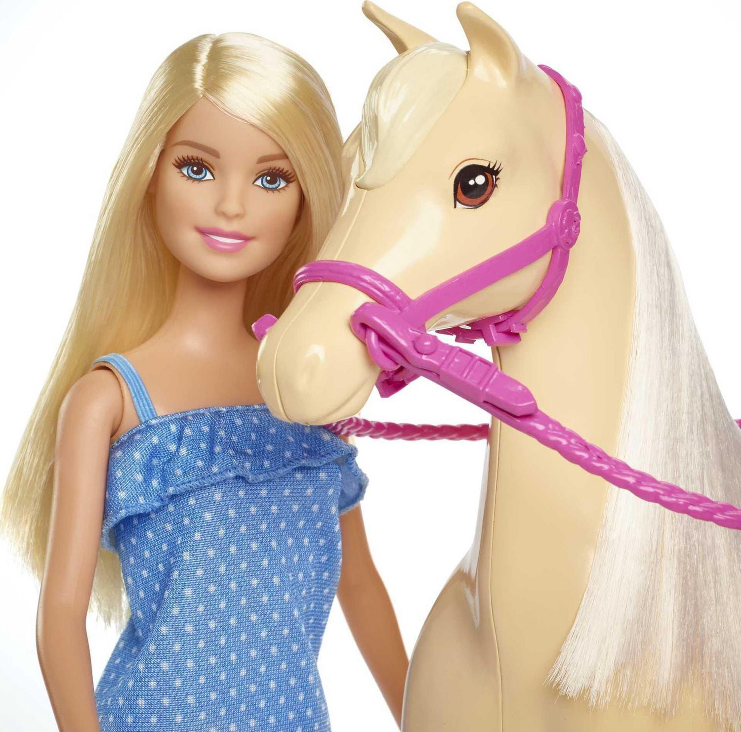Barbie – Coffret de jeu Poupée et cheval