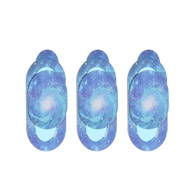 Housses de Caméra Web ABS Bleues pour Protection Ultra Fines 3 Pcs