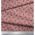 thumbnail image 3 of Soimoi Cotton Voile Fabric Guitar Musical Instrument Decor Fabric Printed Yard 42 Inch Wide, 3 of 3