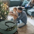 thumbnail image 4 of Big Sale ! Huayishang Home Textile Storage,Storage Organizer,Storage Bag Organizer for Christmas Tree Ornament Storage Bag with Handle Christmas Stuff Organizer, 4 of 7