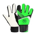 thumbnail image 2 of ABPWLY Children's Football Goalkeeper Gloves, Rubber Impact Proof Hand Protection, Green or Blue, Small Medium or Large, 2 of 5