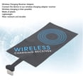 thumbnail image 4 of Wireless Charger Charging Receiver Patch, USB C Wireless Charging Receiver Adapter Widely Compatible Quick  for Office USB C B,USB C C, 4 of 7