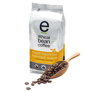 Ethical Bean 2lb Douce Espresso Rôti foncé entier Bean sac