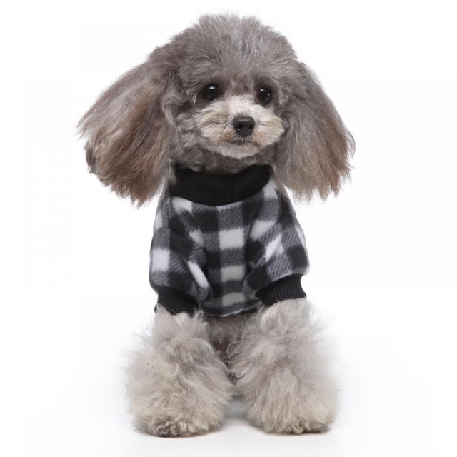 Pyjama Doux Confortable pour Chiots Petits Chiens Automne et Hiver Costume
