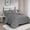 DARK GREY, variant on 3 Pieces Hartford Pintuck Comforter Set