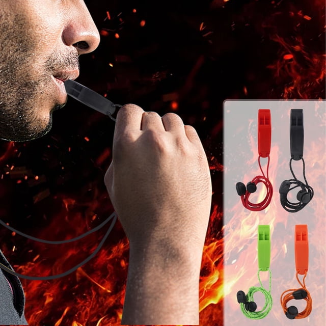 Birdeem Sifflet de Survie en Aluminium avec Sifflet de Feu