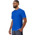 thumbnail image 2 of Hanes Mens Sport Cool DRI Performance Tee 2-Pack, 2XL, Deep Royal, 2 of 2