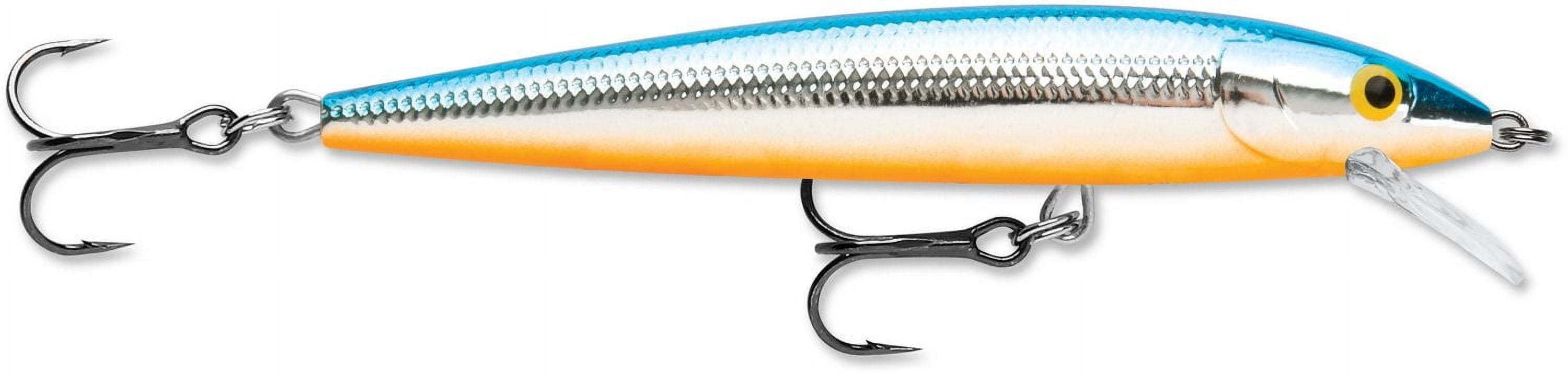 Poisson Nageur Rapala Husky Jerk 3-1/8", Argent Bleu