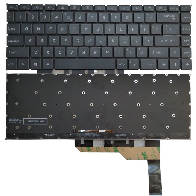 Nouveau Clavier Rétroéclairé US/espagnol pour MSI Modern 15 A10M A10RAS A10RBS MS-1551 US