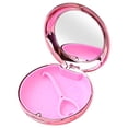 thumbnail image 4 of Travel Retainer Case with Mirror Mouth Guard Case Protection with Vent Holes Rose Gold, 4 of 8