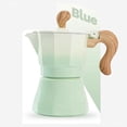 thumbnail image 3 of Aluminum Alloy Coffee Pot, Italian Coffee Maker 150ml Single Valve with Coffee Distributor Spoon for Rich Flavor Home Brewing, 3 of 7