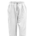 thumbnail image 4 of Timegard Lounge Pants for Women Elastic Waist Drawstring Lightweight Trousers Casual Solid Color Pants, 4 of 4
