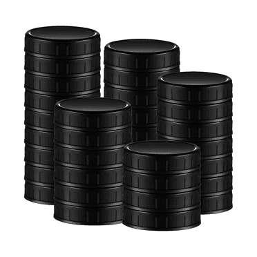 Jar Lids Plastic Storage Caps with Rubber Seal Replacement Plastic Lids for Jars Canning Jars and More,86 mm