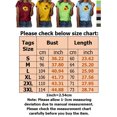 thumbnail image 5 of Innerwin T-Shirt Papillon Imprimé Lettres pour Femmes Manches Courtes Basique Vert Armée m, 5 of 5