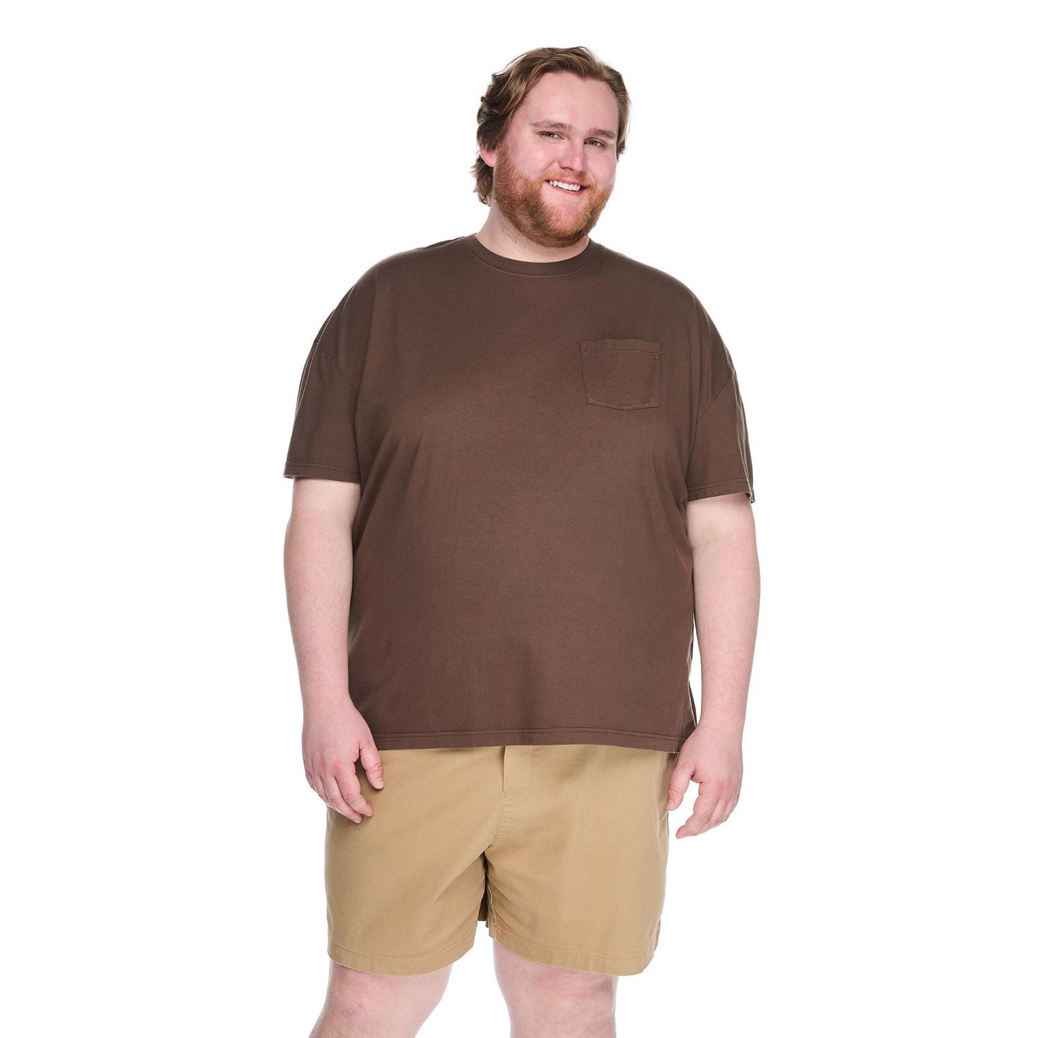T-shirt à pochette George Plus pour hommes