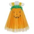 thumbnail image 2 of Robe Fille Citrouille en Tulle Robe de Fête Costume d'Halloween 3 Ans, 2 of 7