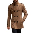thumbnail image 1 of KIHOUT Men's Hooded Parka with Detachable Fur Trim - Long长度冬季外套with Multiple Pockets for Arctic Conditions, 1 of 7