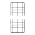 thumbnail image 4 of Transemion Portable Pet Playpen Panel Cage Fence Metal Guinea pig Wire Black General Grid 2Set, 4 of 6