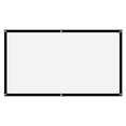 thumbnail image 3 of Kit d'Écran de Projection, Rideau Projecteur Portable Épais 16:9 Anti-Pli en Polyester Blanc Doux pour Projection de Cinéma Maison Conférence Camping Extérieur Film, 3 of 7