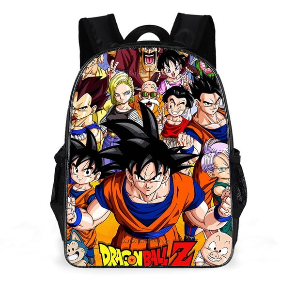 AFeng Dragon Ball Primary School Bag Children's Backpack Backpack Boys Girls Anime Kawaii Cartoon School Bag Mochila