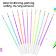thumbnail image 4 of maskred 12 Pieces Gel Pen Refill Painting Writing Stationery Marker Replacement Office Marking Shinning Highlight Ink Ballpoint Type 4, 4 of 9