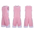 thumbnail image 2 of Boys' Fast - Drying Sport Outfit: Breathable Sleeveless Shirt & Basketball Shorts Set, 2 of 7