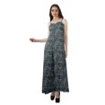 thumbnail image 2 of Moomaya Tenue d'Été pour Femmes en Rayonne Imprimée Partout Robes de Soirée Grande Taille, 2 of 4