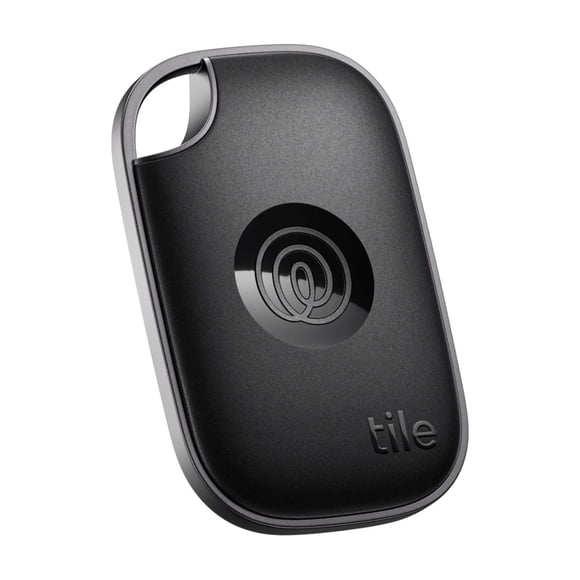 Life360 Tile Pro (2024) Bluetooth Tracker, both iOS and Android Compatible. 1-Pack Black