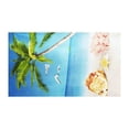 thumbnail image 2 of Meitianfacai Microfiber Beach Towel Super Lightweight Colorful Bath Towel Sandproof Beach Blanket Multi-Purpose Towel For Travel Swimming Pool 28x55 Inch, 2 of 5