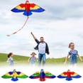 thumbnail image 5 of Jouet Volant d'Extérieur pour Enfants en Forme d'Oiseau 3D avec Corde de 50 m, Matériau Polyester, Style B, 44,5 X 19,7 Pouces, Activité de Plage et de Parc pour 8 Ans et Plus, Jeu d'Aviation B, 5 of 5
