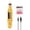 Yellow, variant on Riwcyla USB Power Supplys Handheld Electric Grinder Nail Gelatum Removing Tool Machine Speed Adjustable Grinding Rotary Tool Kit with 6 Grinding Heads