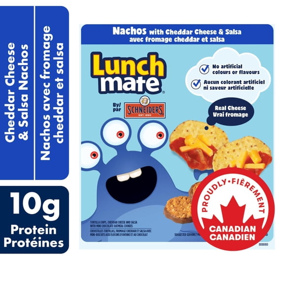 Lunchmate Nachos with Cheddar Cheese & Salsa Lunch Kit, 98 g