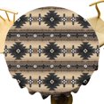 thumbnail image 1 of Aztec Tablecloth,Tribal Geometric Design Vintage Style Table Cloth Boho Chic Washble Table Cover for Dinning Kitchen Farmhouse Party Decor 60", 1 of 1
