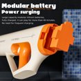 thumbnail image 2 of serony Ready For Action Electric Water Gun For Safe Play 12 Meters Long Range Gun Toy gray, 2 of 6
