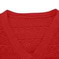 thumbnail image 3 of RXIRUCGD Cardigan en Tricot Uni à Manches Longues et Col en V pour Femme, Rouge, Taille : 2TG, 3 of 4